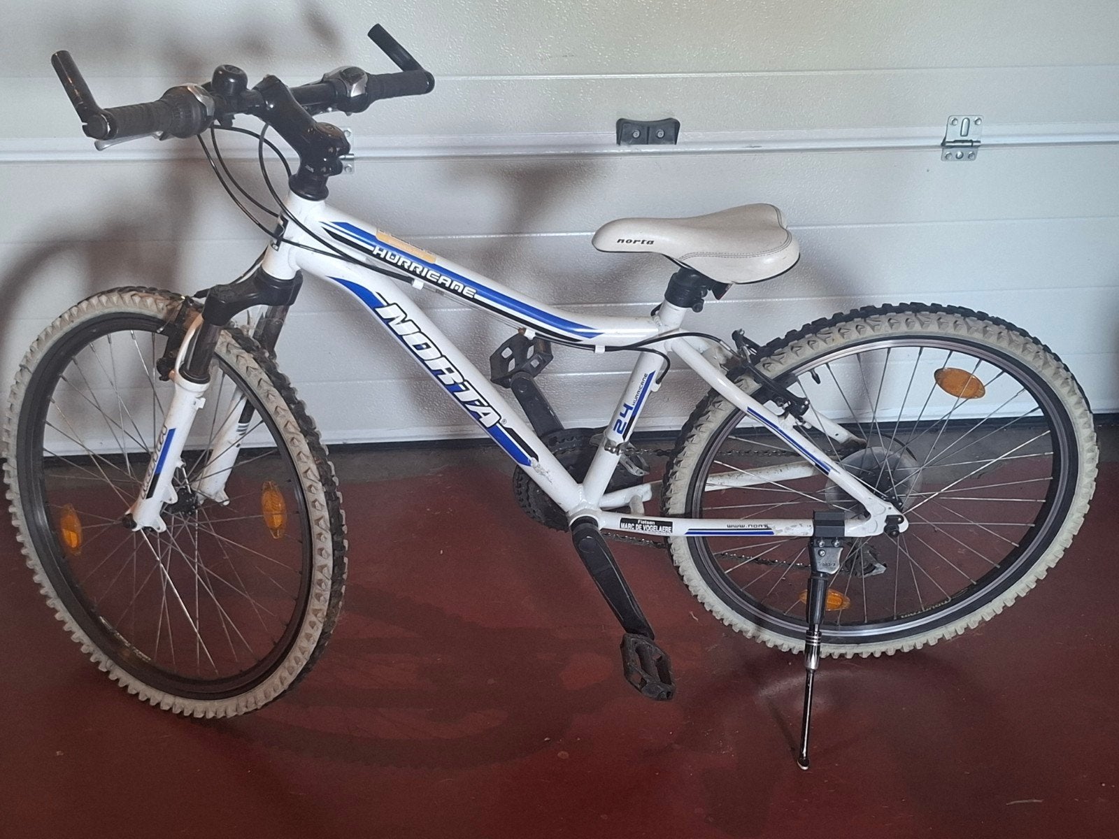Kinder fiets, Ophalen
