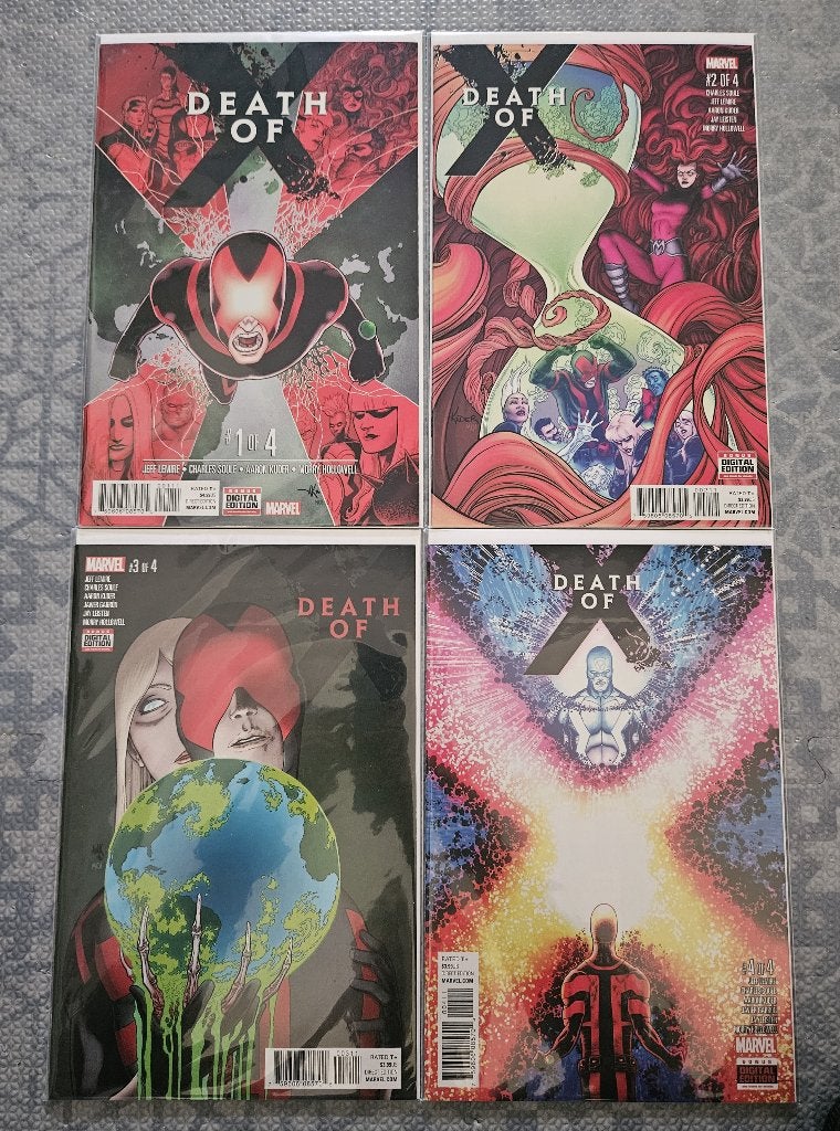 Death of X #1-4 (2016), Amerika, Complete serie of reeks, Nieuw, Ophalen of Verzenden