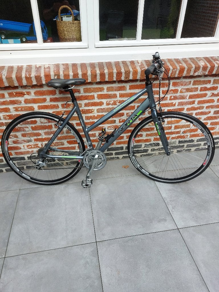 sportieve damesfiets Norta, Ophalen, 28 inch, Velgrem, 47 tot 50 cm