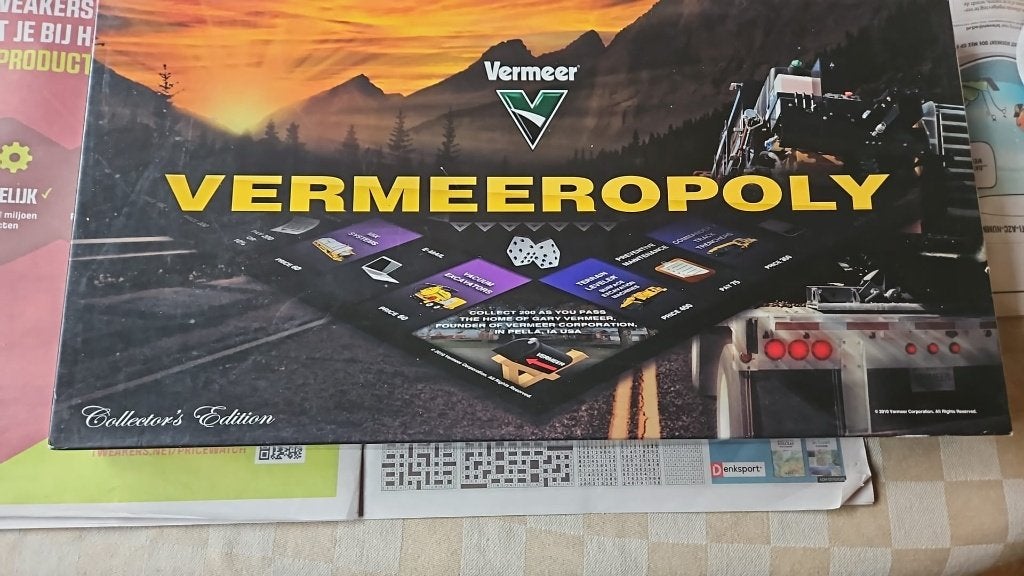 jeu plateau Monopoly Vermeer Vermeeropoly Monopoly Monopoly, 1 ou 2 joueurs, Enlèvement ou Envoi, Neuf, Monopooly