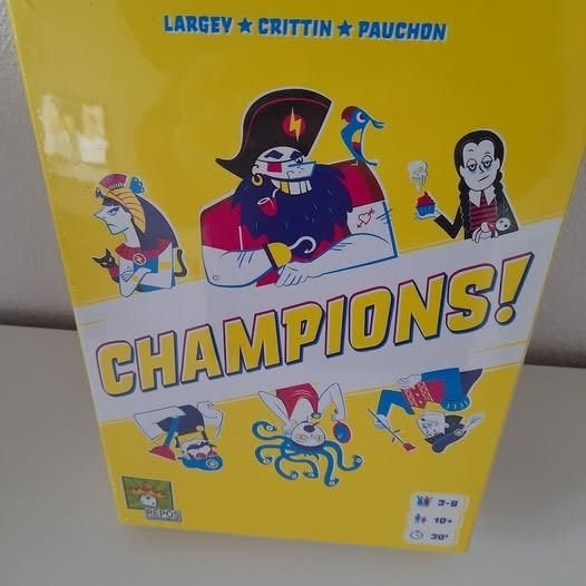 nouveau jeu de plateau « Champions », Cinq joueurs ou plus, Enlèvement ou Envoi, Neuf, Largey- Crittin -Pauchon