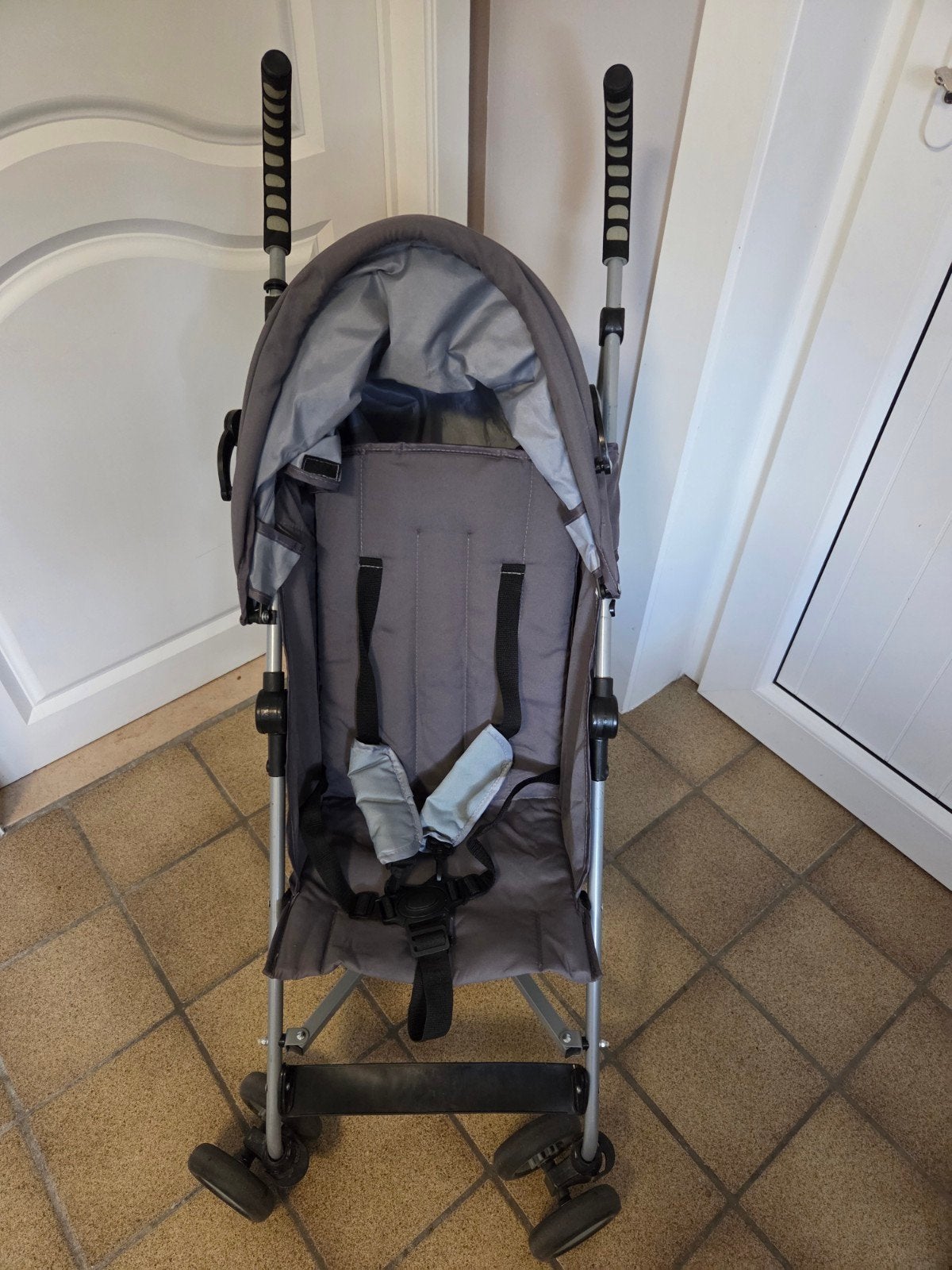 Reisbuggy licht en compact, Kinderen en Baby's, Ophalen, Zo goed als nieuw, Overige merken, Verstelbare rugleuning