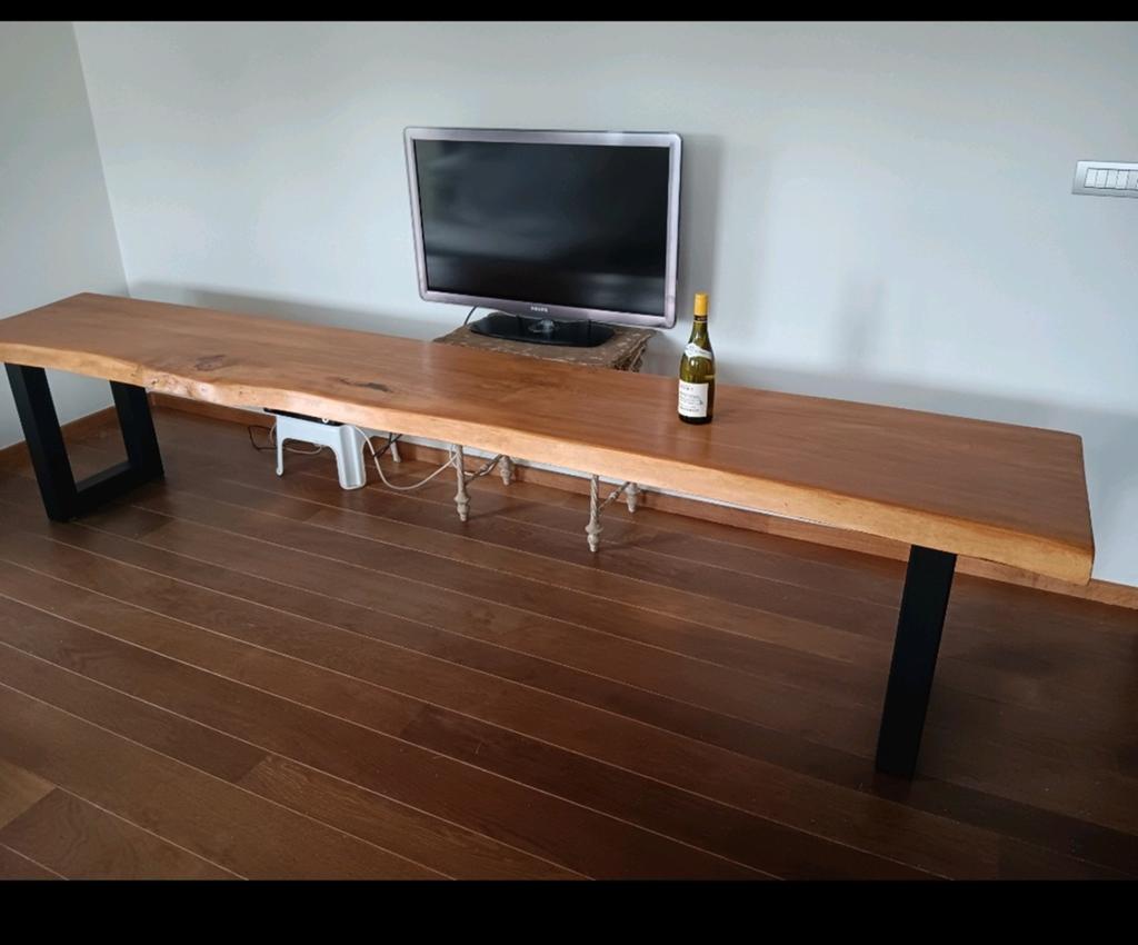 Tv meubel / side table  handgemaakt op maat, Ophalen