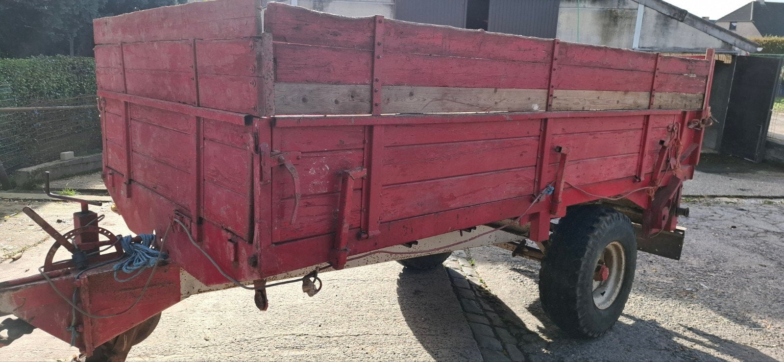 Mestkar record 4 ton zonder molen, Zakelijke goederen, Ophalen
