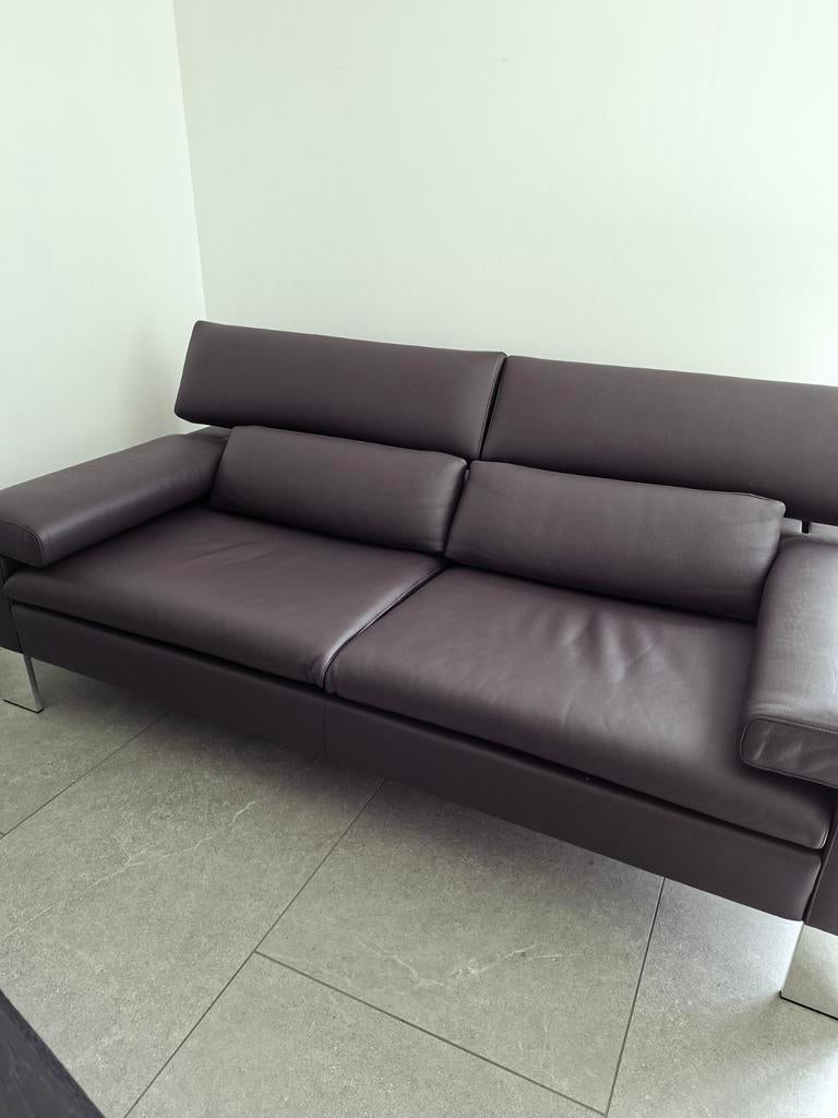 Jori lederen sofa 2-zit – vernieuwd – topstaat, Ophalen
