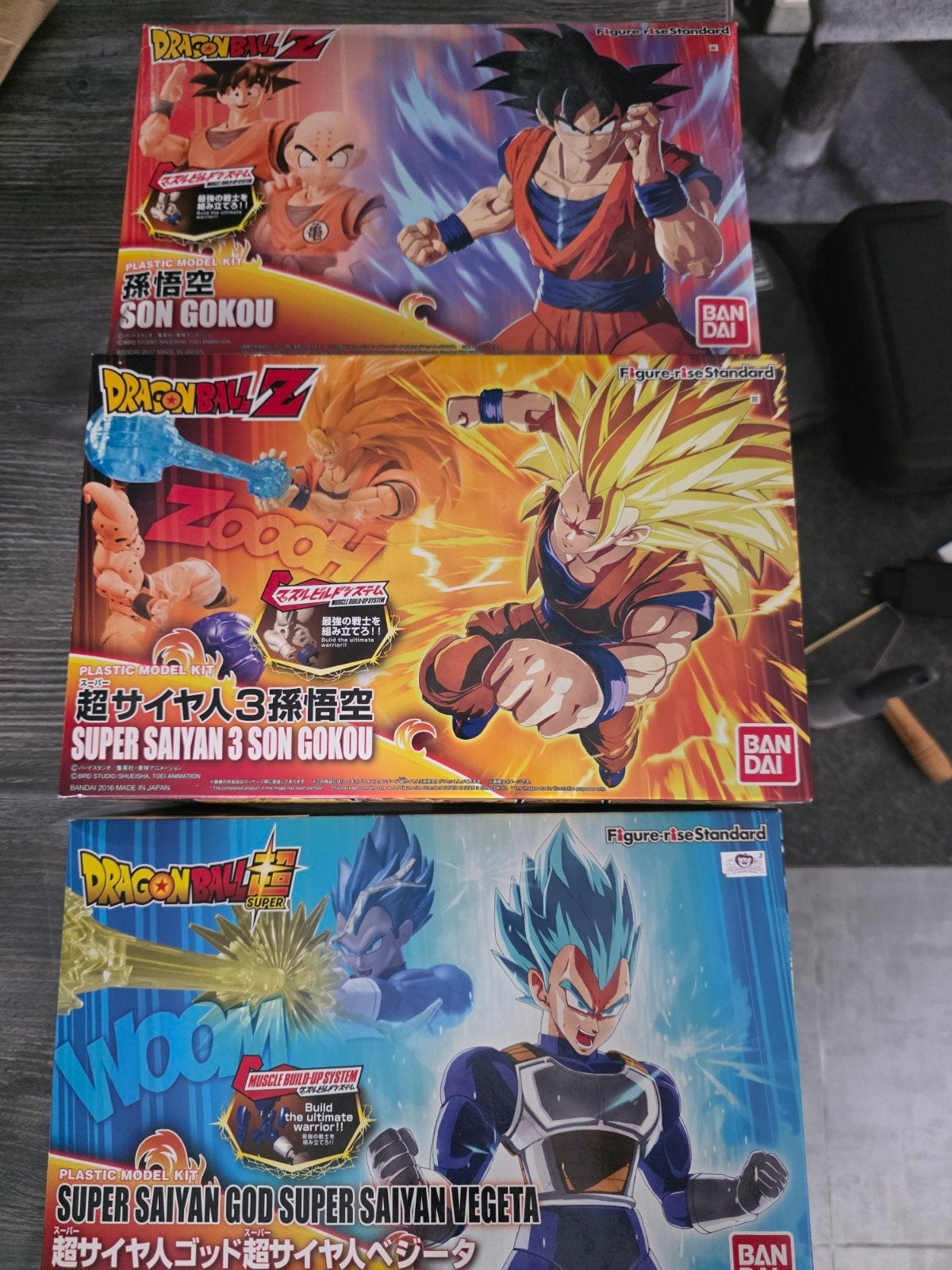 Bandai Figure-rise Dragon Ball, Enlèvement