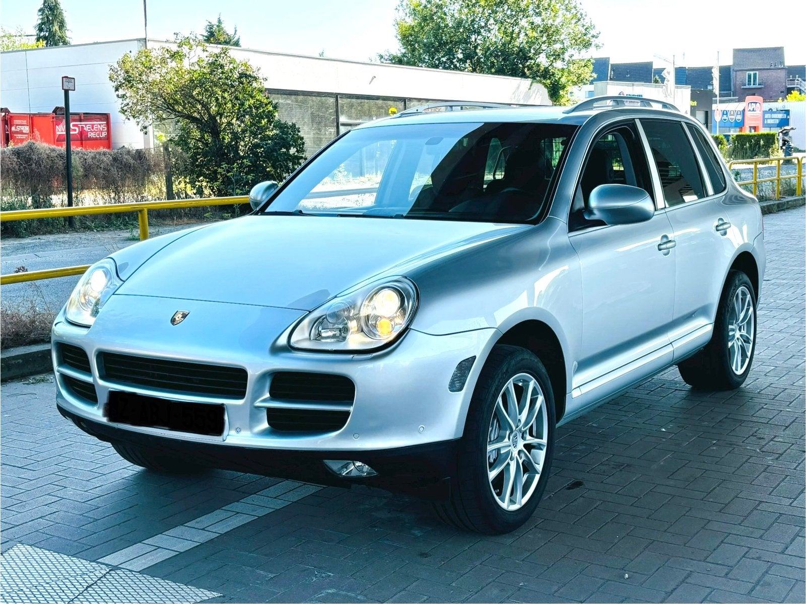 PORSCHE CAYENNE 3.2 LICHTE VRACHT 4 ZIT GEKEURD, Autos, Cuir, Achat, Entretenue par le concessionnaire, Noir