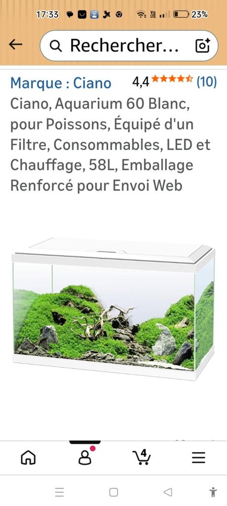 Aquarium, Animaux & Accessoires, Enlèvement