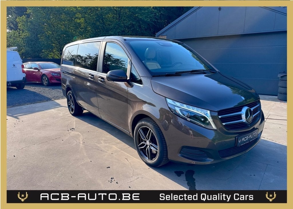 Mercedes V250d Exclusive / Lichte vracht / Full option, Auto's, Mercedes-Benz, Automaat, 4 zetels, 4 cilinders, Bruin