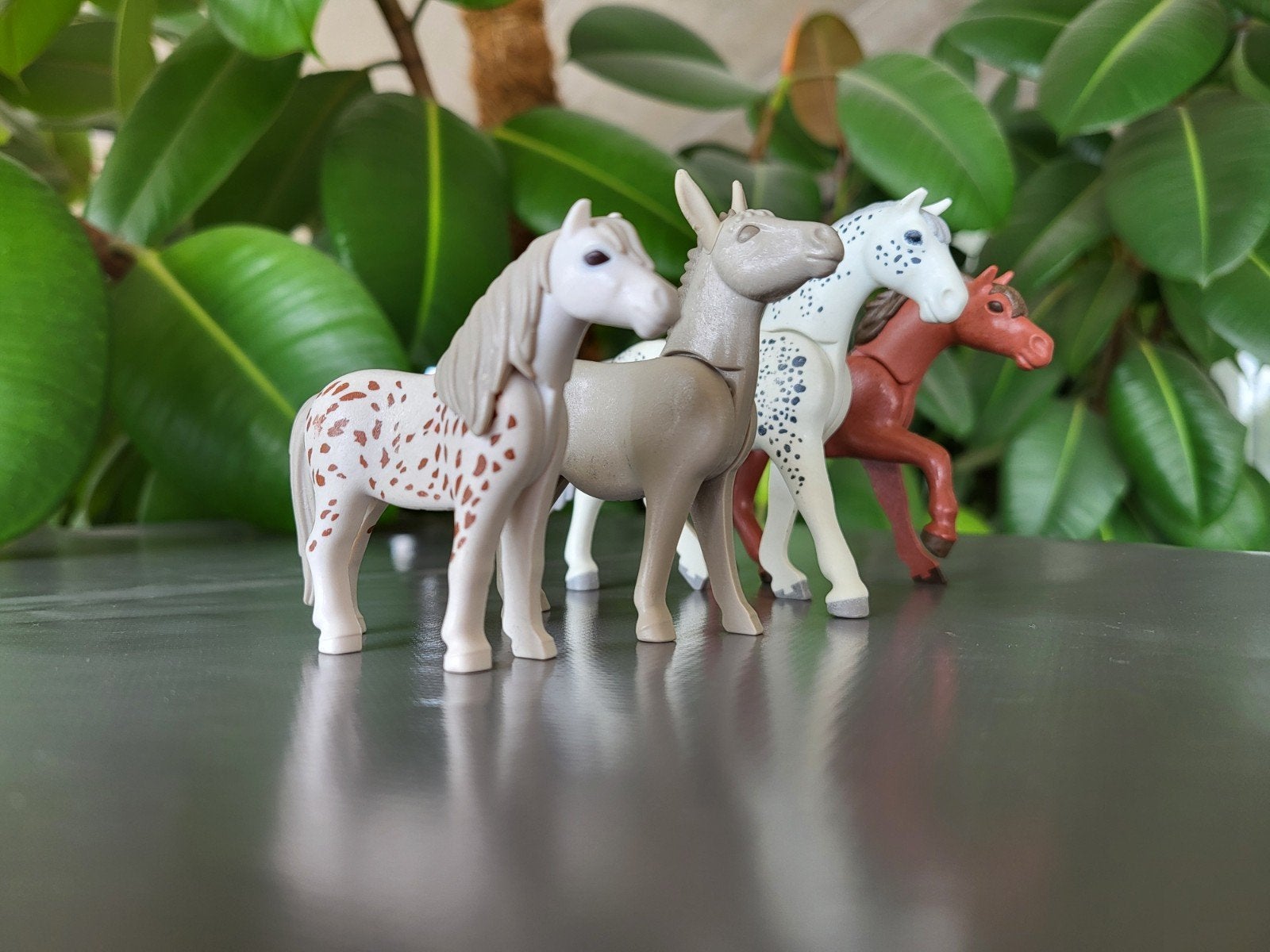 Playmobil paarden + ezel, Enlèvement ou Envoi, Utilisé, Pièces détachées, Autres types