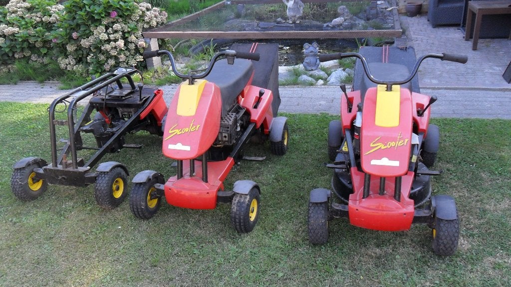 scooter grasmaaiers zitmaaier wolfgarden, Tuin en Terras, Cirkelmaaier, Gebruikt, Benzine-grasmaaier, 50 cm of meer