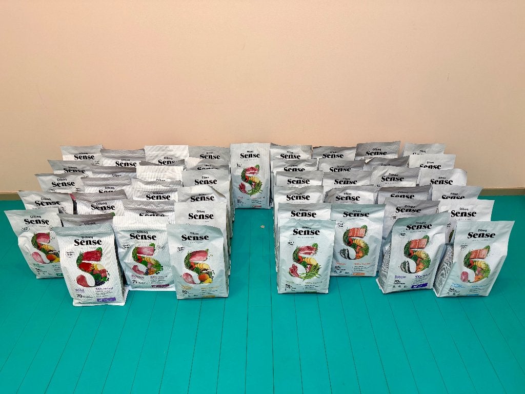 Hondenvoeding Dibaq Sense +-47 zakken 2KG waarde +-€1200!, Enlèvement, Chien