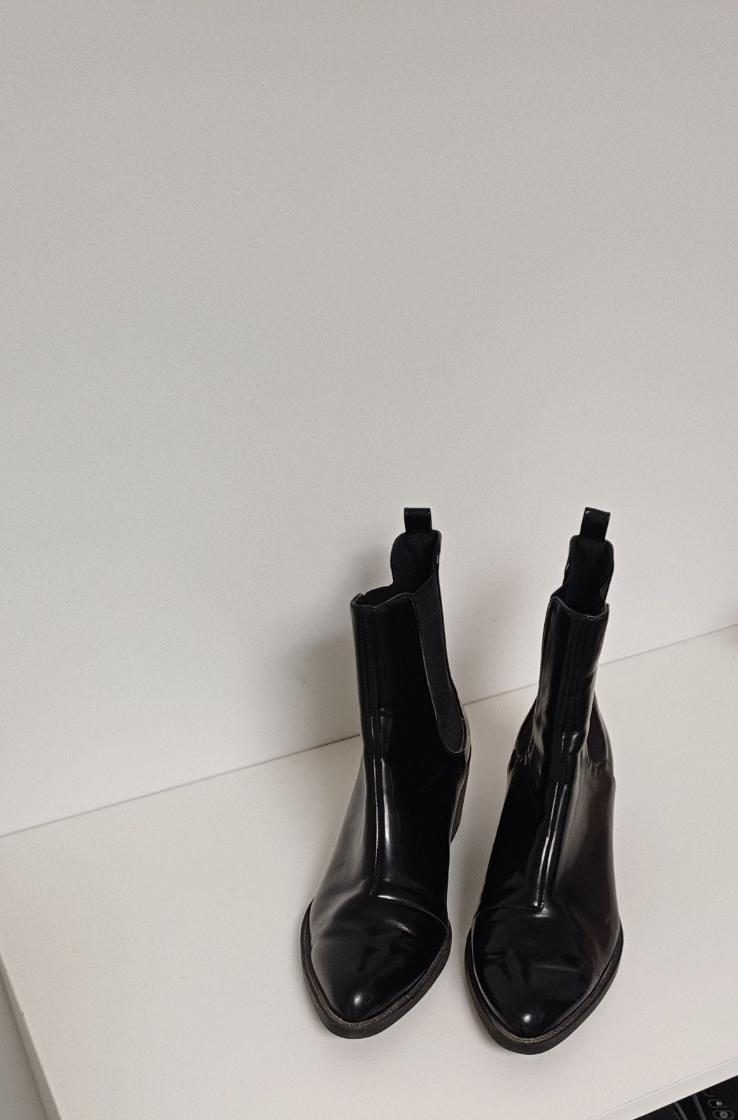 enkellaarzen zwart maat 38,merk MONKL, Kinderen en Baby's, Ophalen
