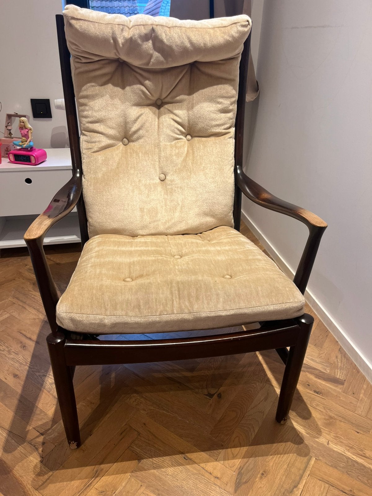 Zetels Parker Knoll (design) (prijs voor 2), Huis en Inrichting, Ophalen, Gebruikt, Vintage, 75 tot 100 cm