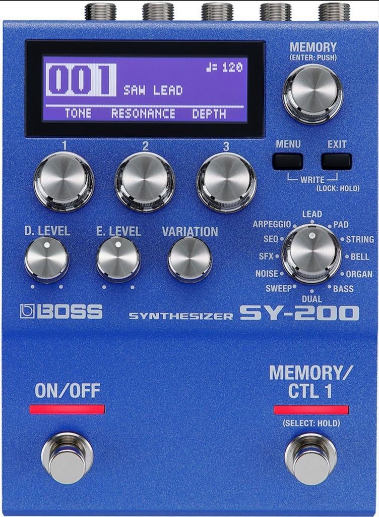 Boss SY-200, Musique & Instruments
