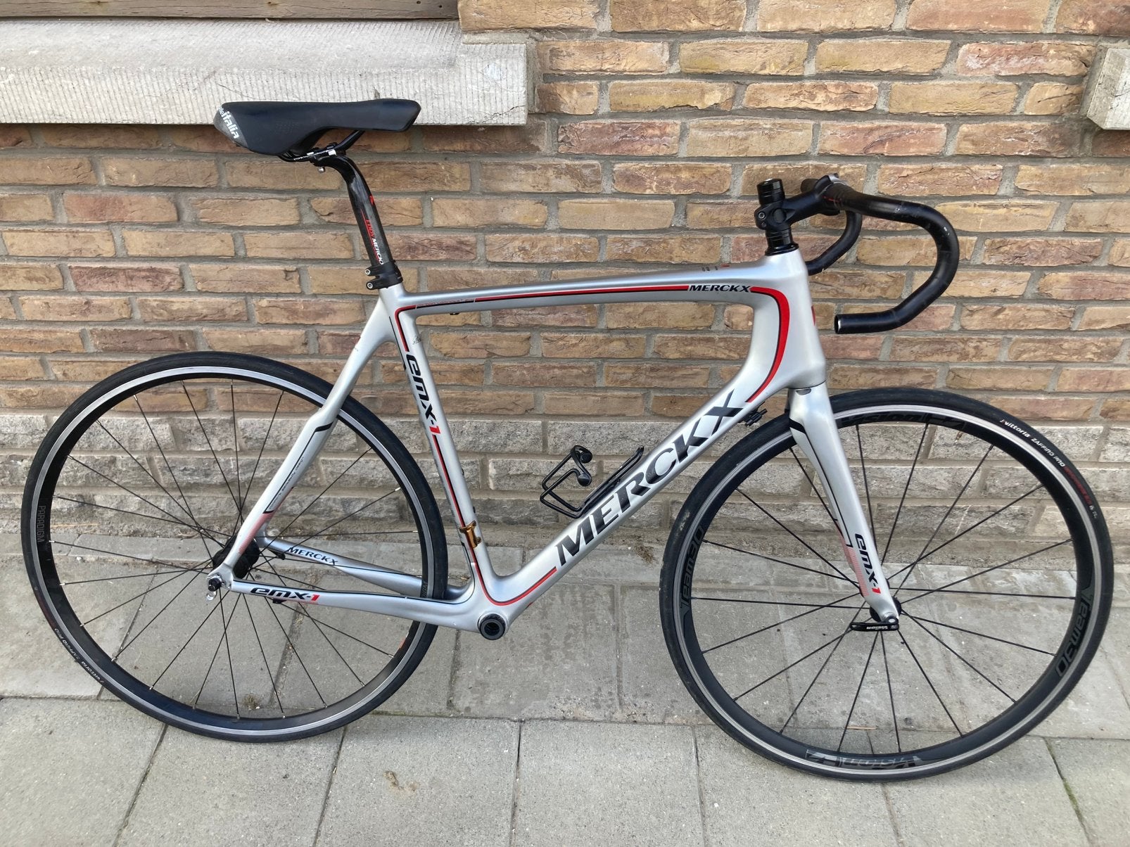 Koersfiets frameset eddy merckx, Fietsen en Brommers, Fietsen | Racefietsen, Gebruikt, Heren, Overige merken, 28 inch, Velgrem