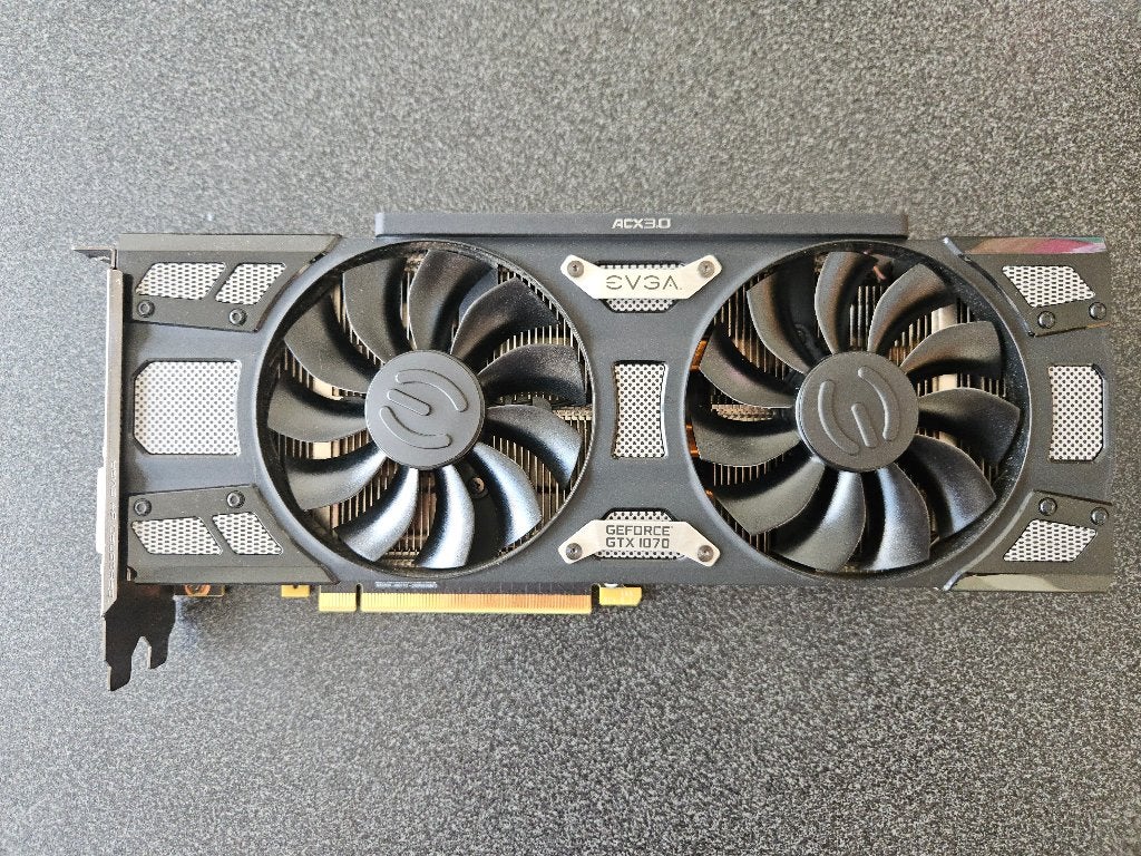 EVGA GeForce GTX 1070 SC GAMING ACX 3.0 Black Edition, Computers en Software, Videokaarten, Ophalen, PCI-Express 3, Gebruikt, HDMI