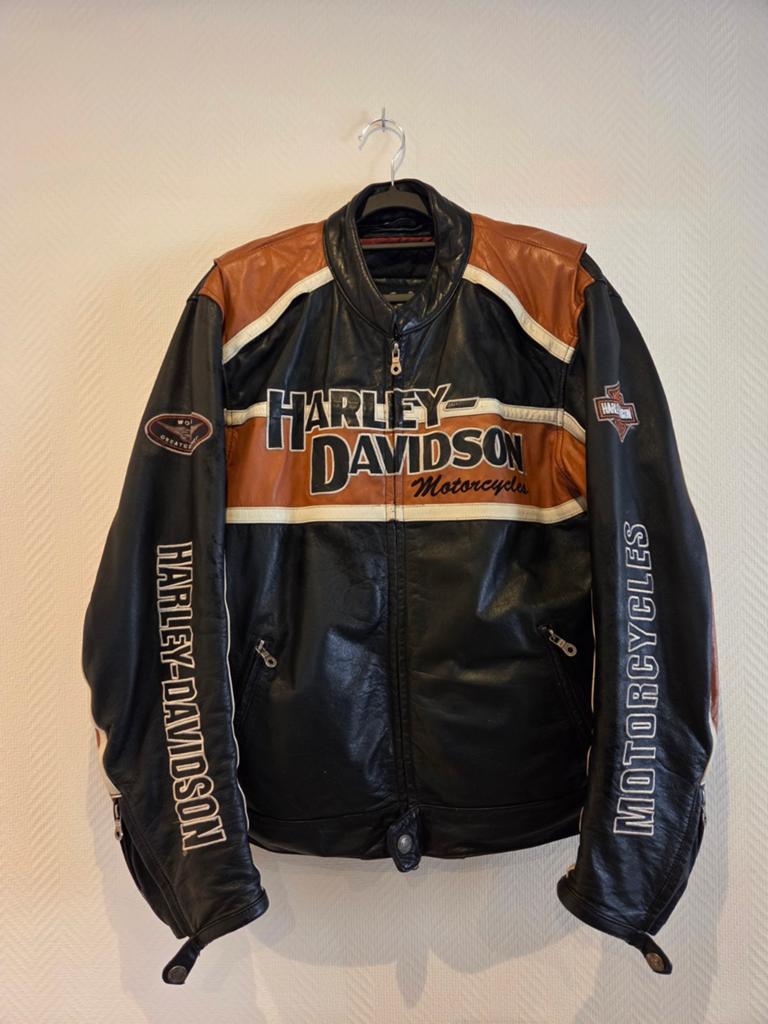 Harley davidson jas maat L., Motoren, Ophalen of Verzenden