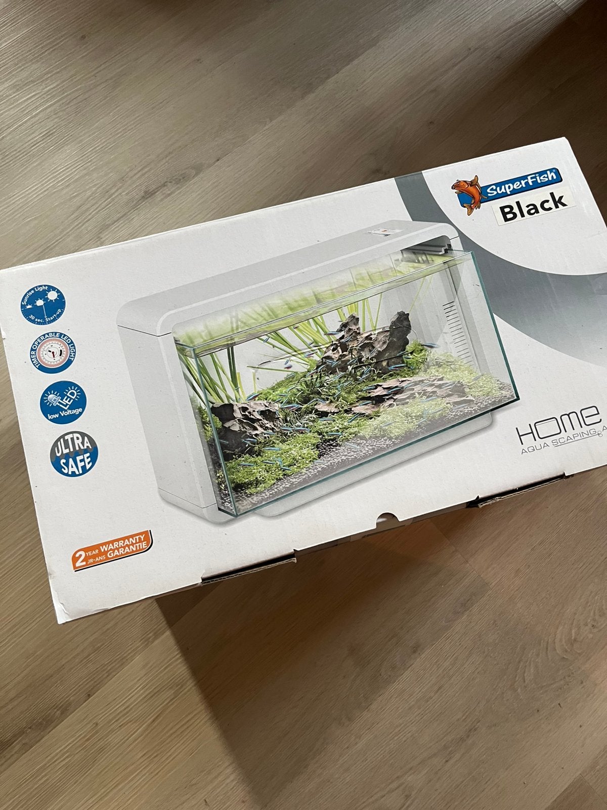 Aquarium SuperFish Home 25, Ophalen, Zo goed als nieuw, Filter, Superfish