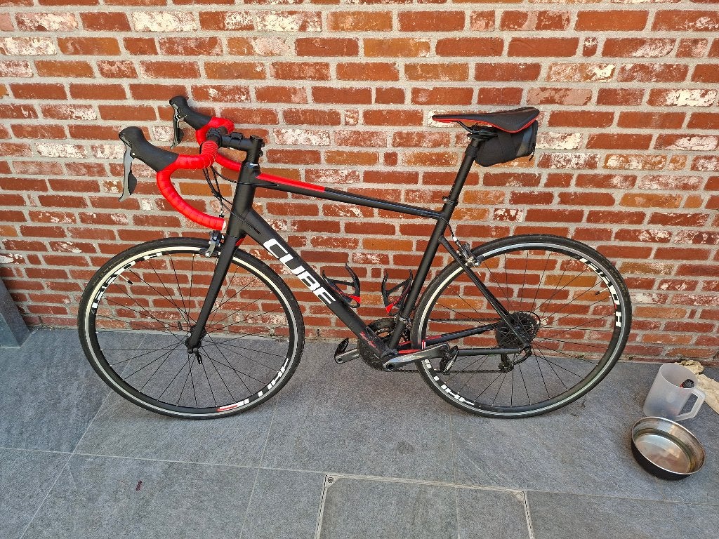 Racefiets, Autres marques, Frein sur jante, Aluminium, 57 à 61 cm
