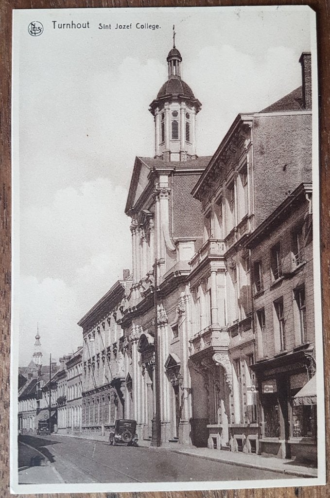 Postkaart Turnhout Sint Jozef College, Verzamelen, Ophalen of Verzenden, 1940 tot 1960, Gelopen, Antwerpen