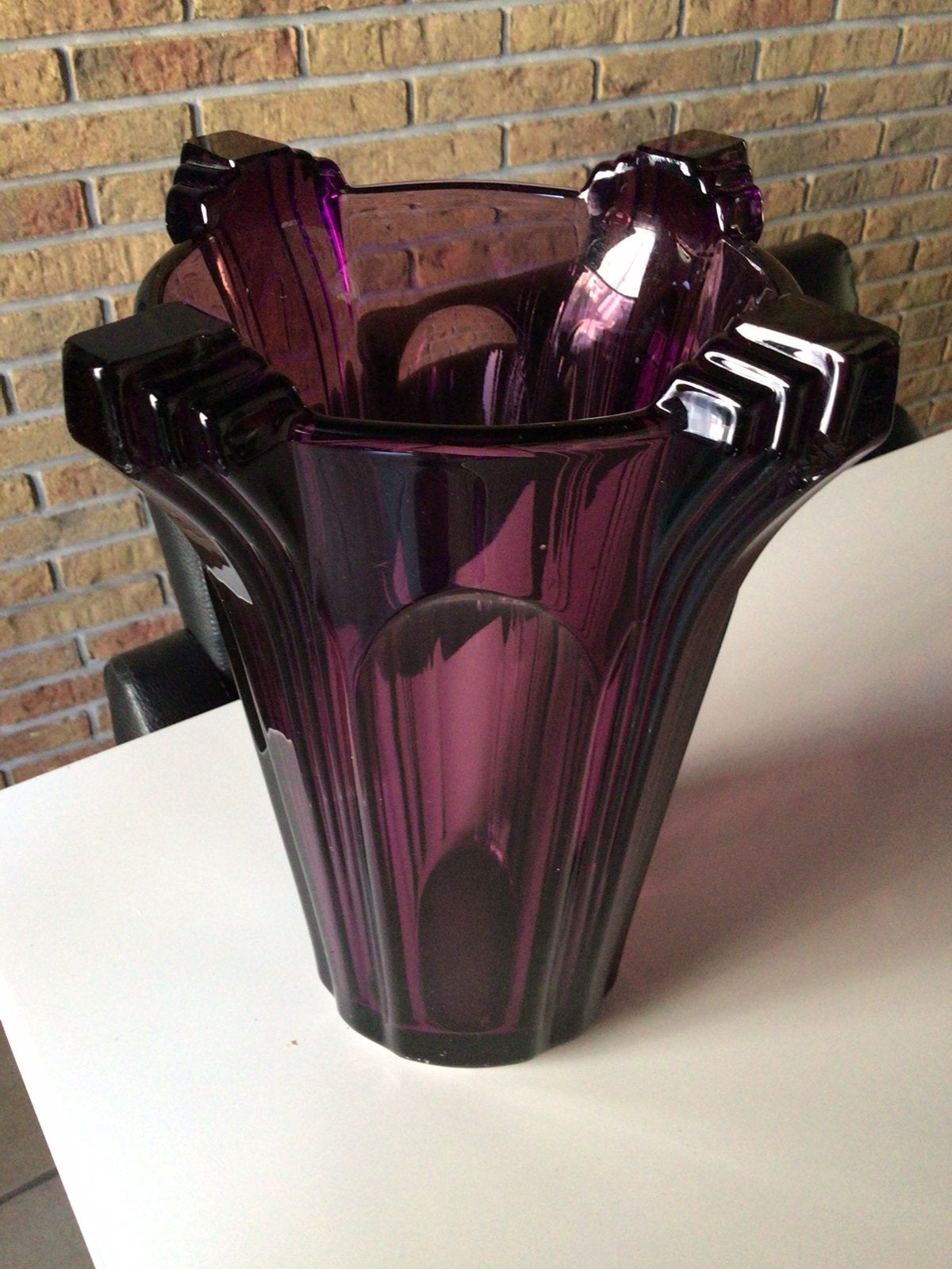 Vase art deco bonne état 40 cm prix 65€, Enlèvement, Comme neuf