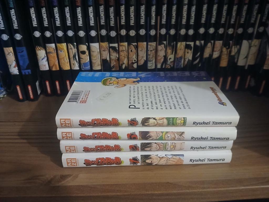 4 premiers tomes du manga beelzebub, Plusieurs comics, Enlèvement, Utilisé