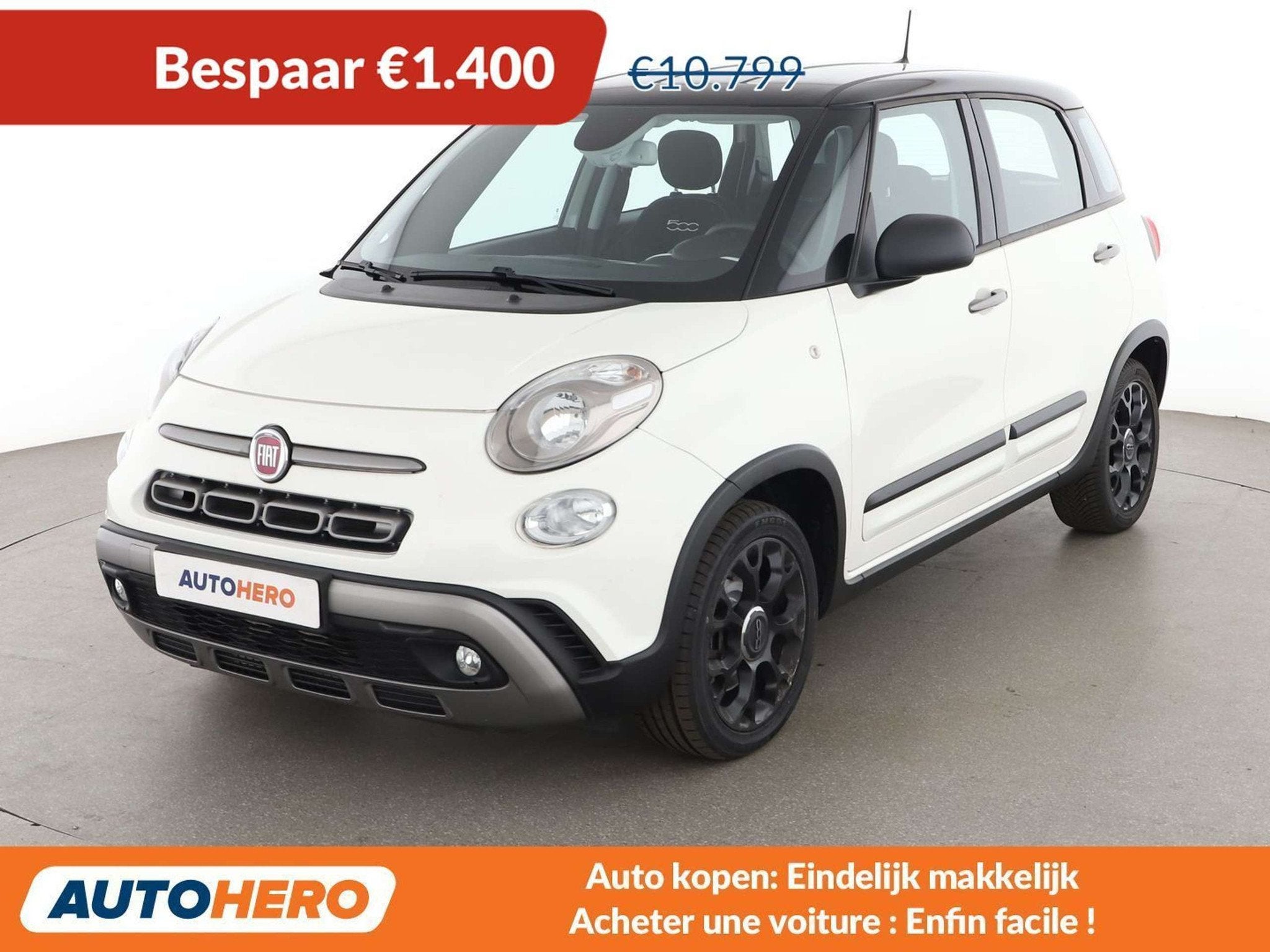 Fiat 500L 1.4 Turbo City Cross, Autos, Achat, 5 portes, 1375 kg, 5 places