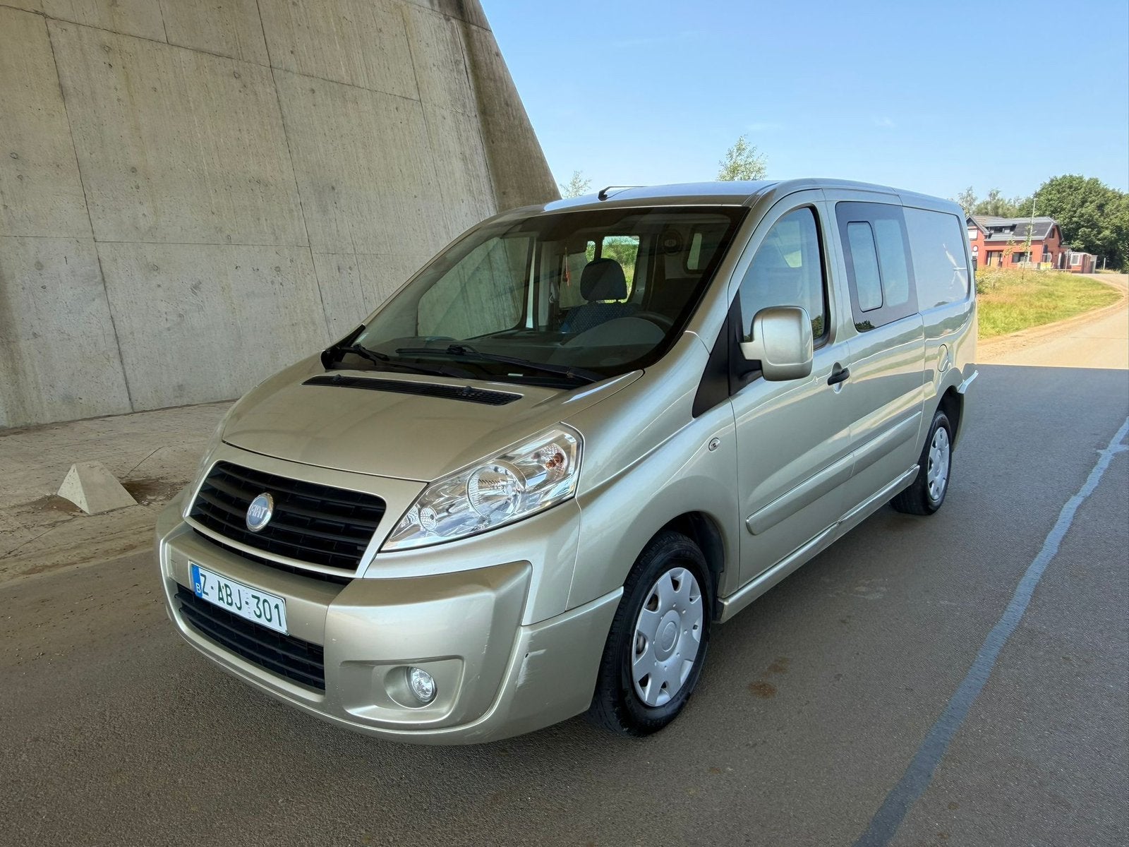 Fiat scudo dubbelcabin 5pl lichte vracht topstaat, Auto's, Bestelwagens en Lichte vracht, Particulier, Te koop, Fiat