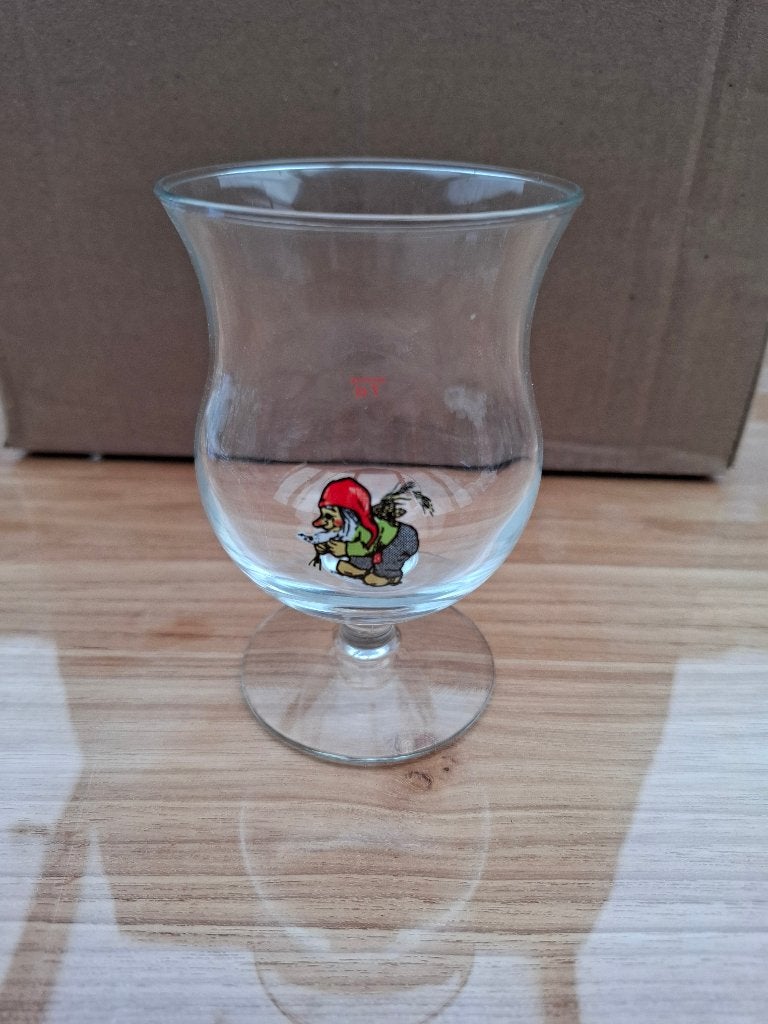 Verre à dégustation de bière La Chouffe 7 cl, Collections, Enlèvement, Utilisé