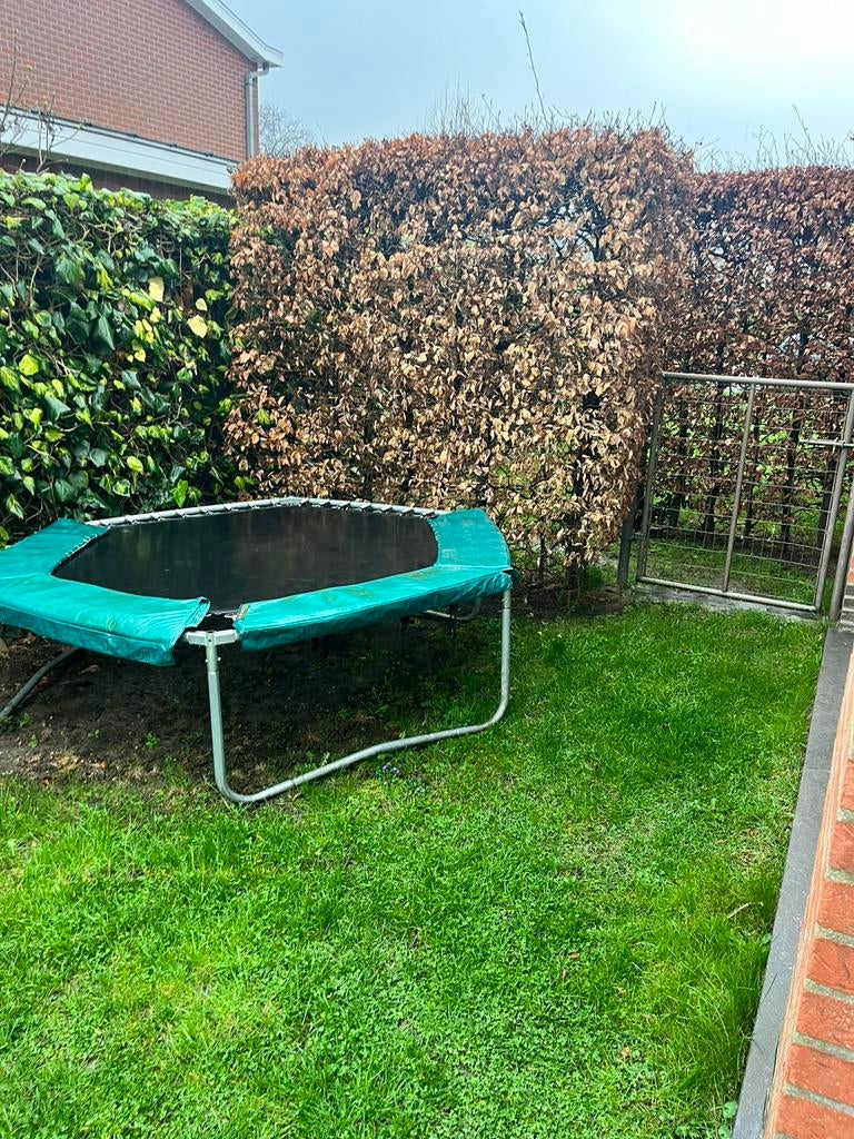 Trampoline decathlon, Ophalen, Gebruikt