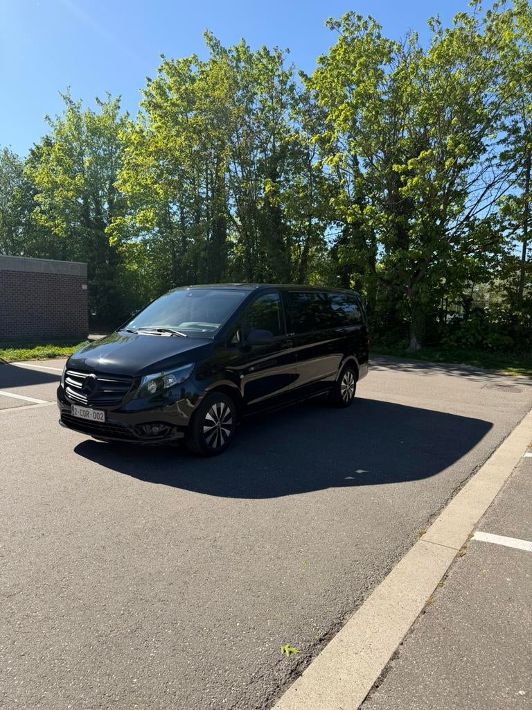 Mercedes eVito, Auto's, Zwart, Leder, Elektrisch, Particulier