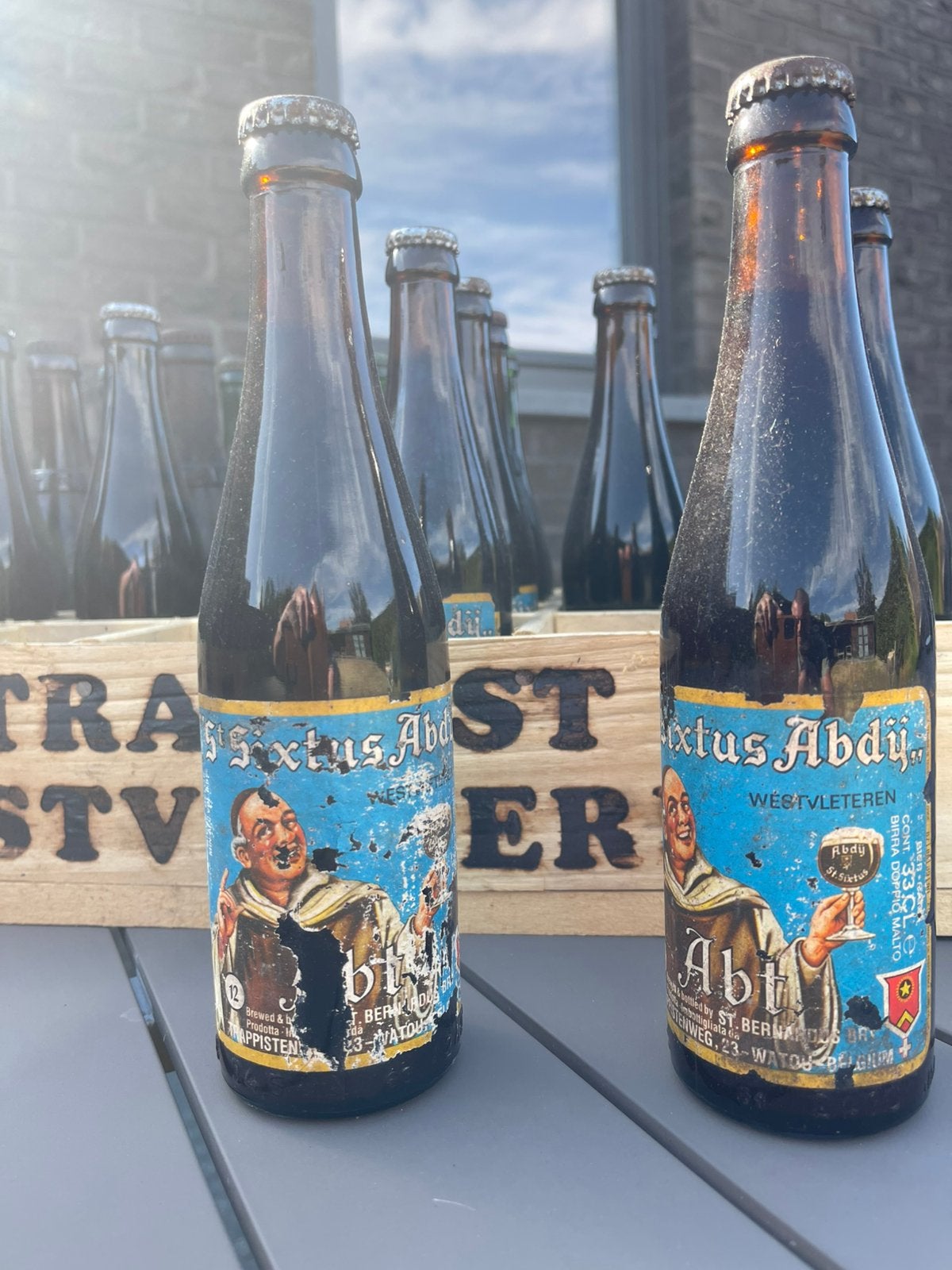 Oude Westvleteren te koop, Enlèvement, Utilisé