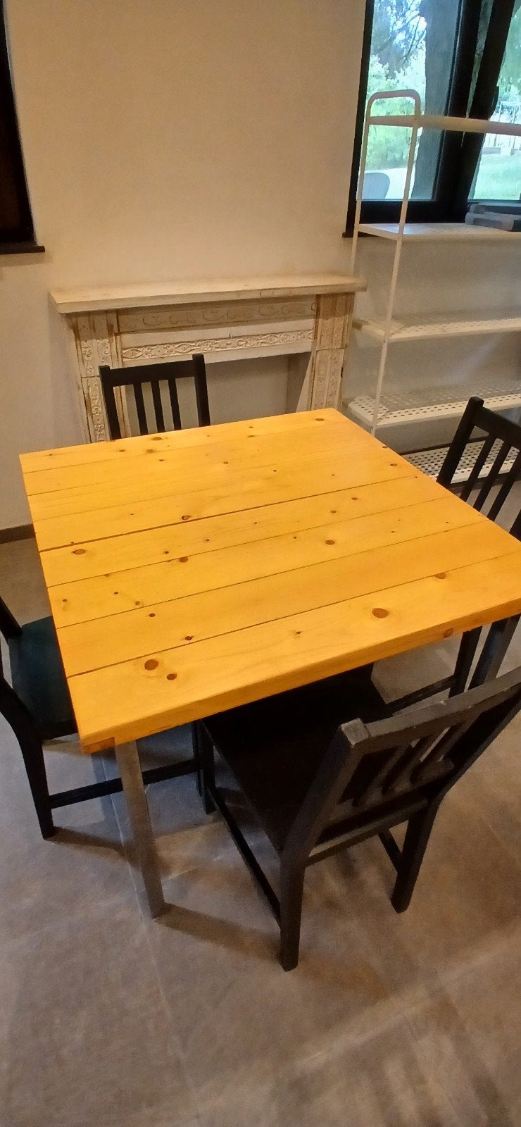table et 4 chaises à vendre, Maison & Meubles, Bureaux, Enlèvement, IKEA
