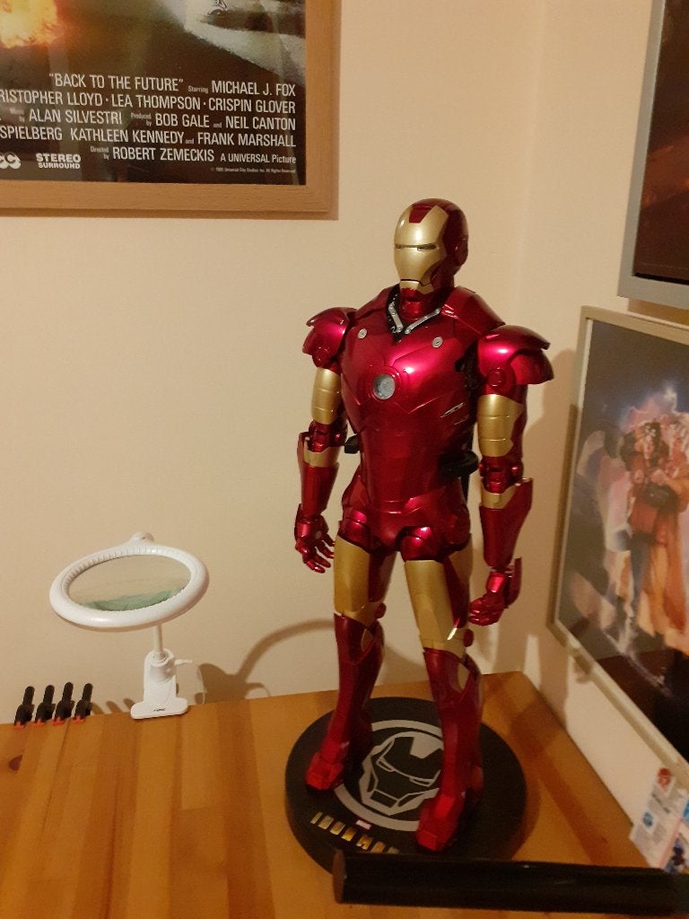 Figurine iron man, Enlèvement, Utilisé, Autres types