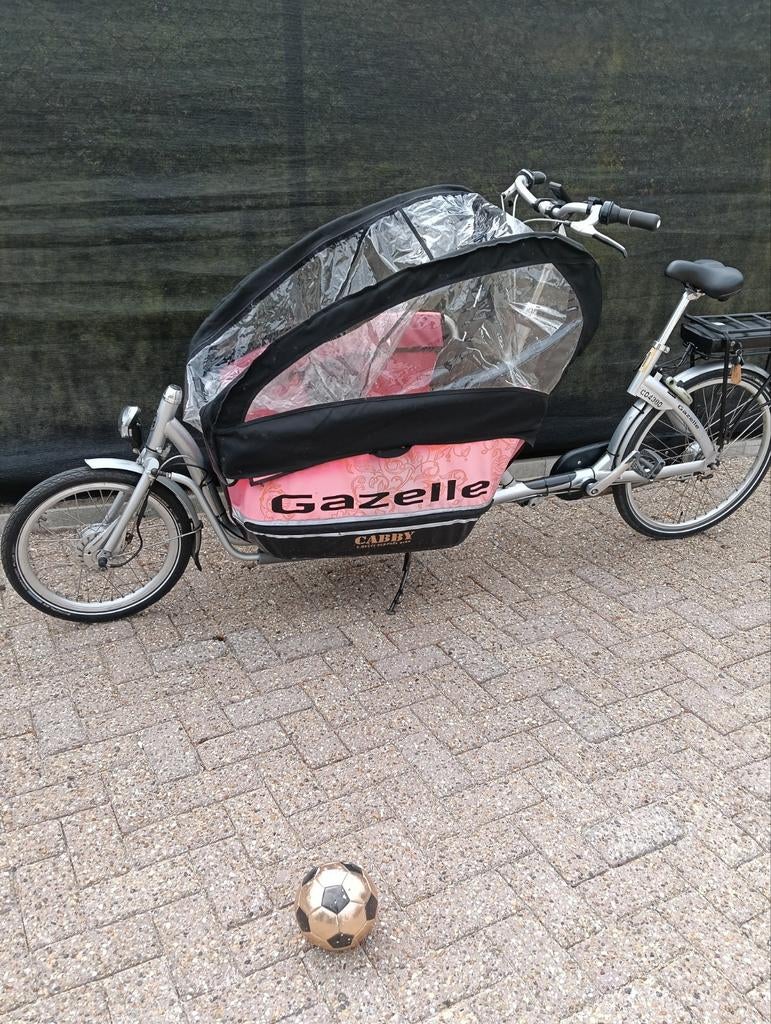 Vélo cargo électrique Cabby, batterie neuve, garantie d'un a, Enlèvement ou Envoi, Électrique, Comme neuf, 2 enfants