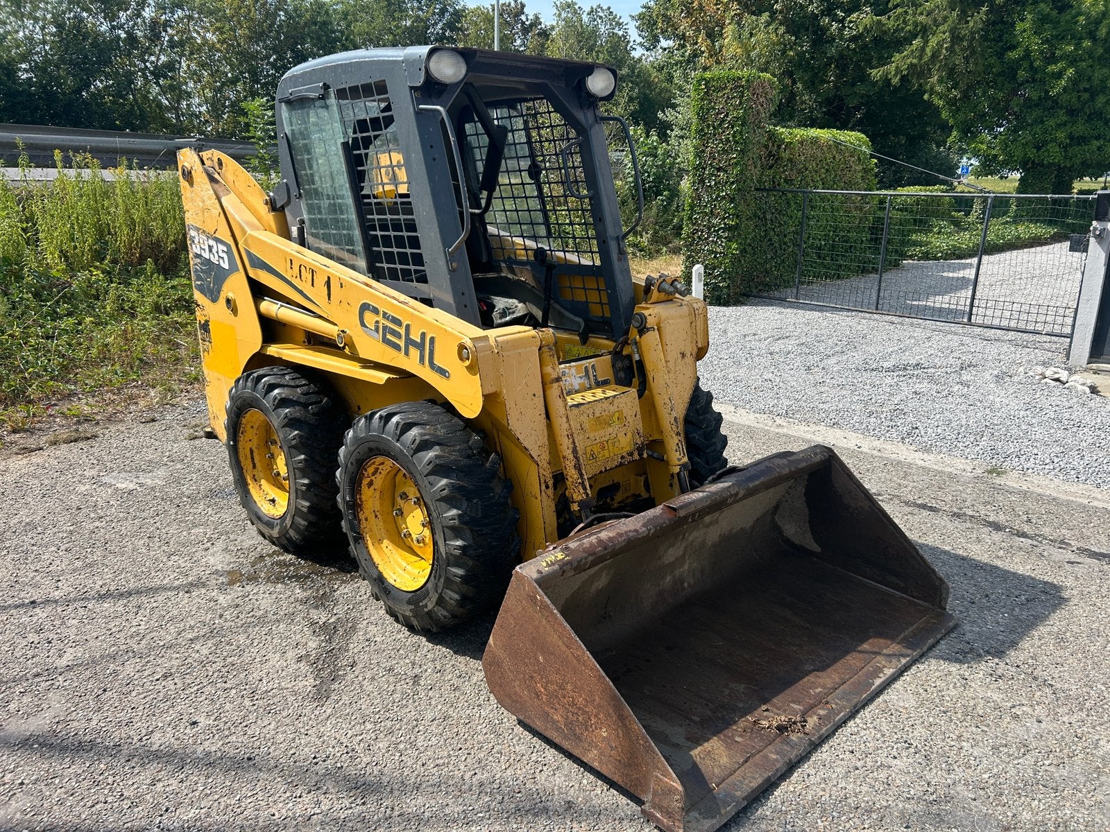 Gehl 3935 diesel seulement 1336h, Enlèvement ou Envoi, Chargeuse sur pneus ou Chouleur