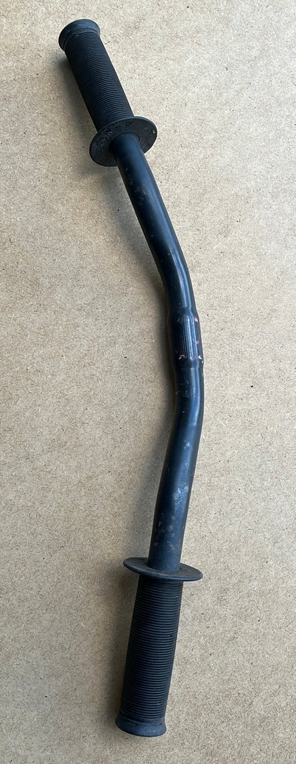 Cross-stuur - kinderfiets/crossfiets - met rubberen handvatt, Gebruikt, Stuur, Kinderfiets, Staal