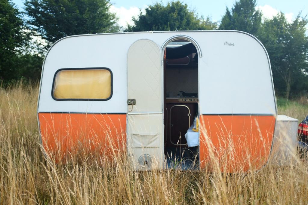 Retro caravan De Reu, Caravanes & Camping, Caravanes, Particulier, Jusqu'à 4