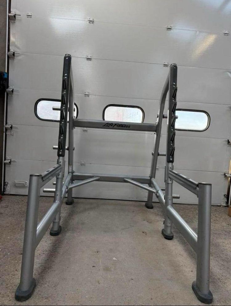 Life Fitness squatrek / Multi rek / Signature series, Sport en Fitness, Fitnessmaterialen, Ophalen, Gebruikt, Benen, Overige typen