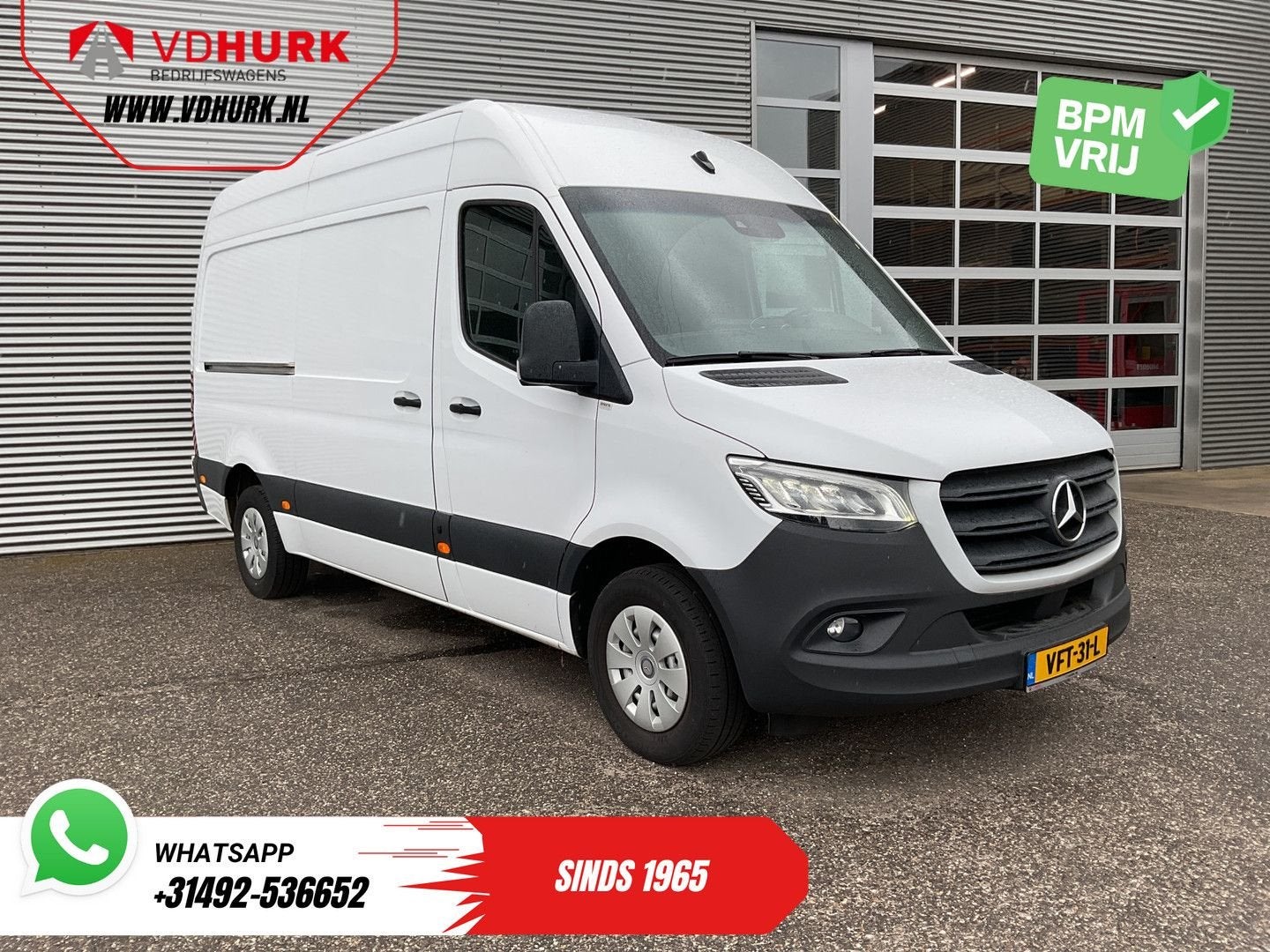 Mercedes-Benz Sprinter 316 CDI Aut. L2H2 Koel/ Koelwagen/ Fr, Automaat, Wit, Mercedes-Benz, Bedrijf