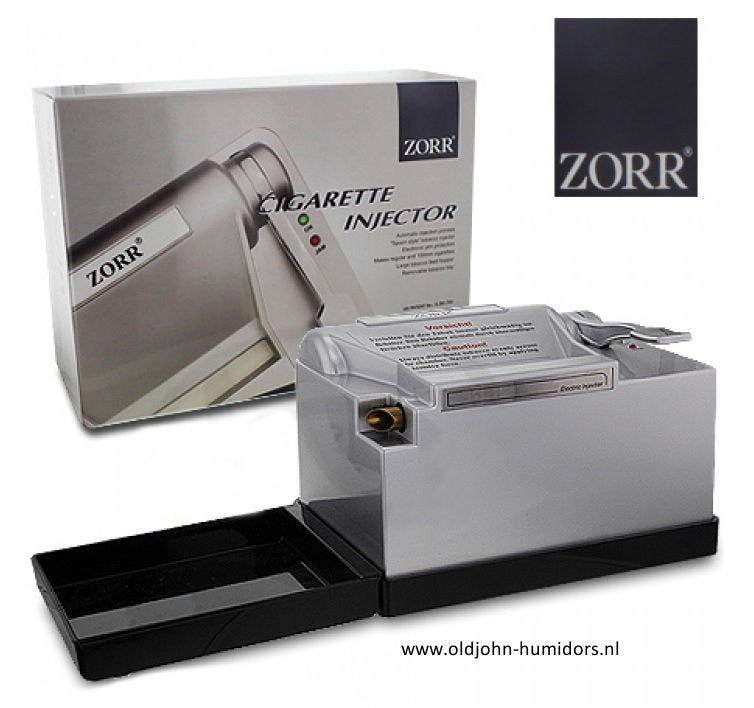 ZORR POWERMATIC 2 - ELEKTRISCHE HULZENSTOPPER  INJECTOR shs6, Verzamelen, Verzenden, Nieuw, Tabaksdoos of Verpakking