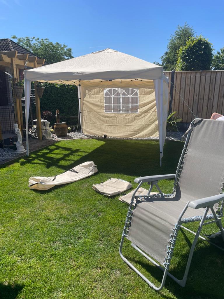 Party tent 3X3, Tuin en Terras, Partytenten, Ophalen, Zo goed als nieuw