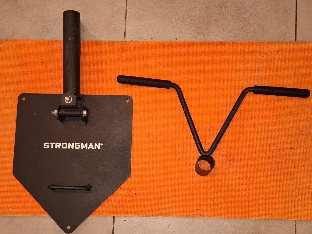 Landmine + set met V-handgreep (T-Bar Row), Ophalen, Gebruikt, Benen, Overige typen
