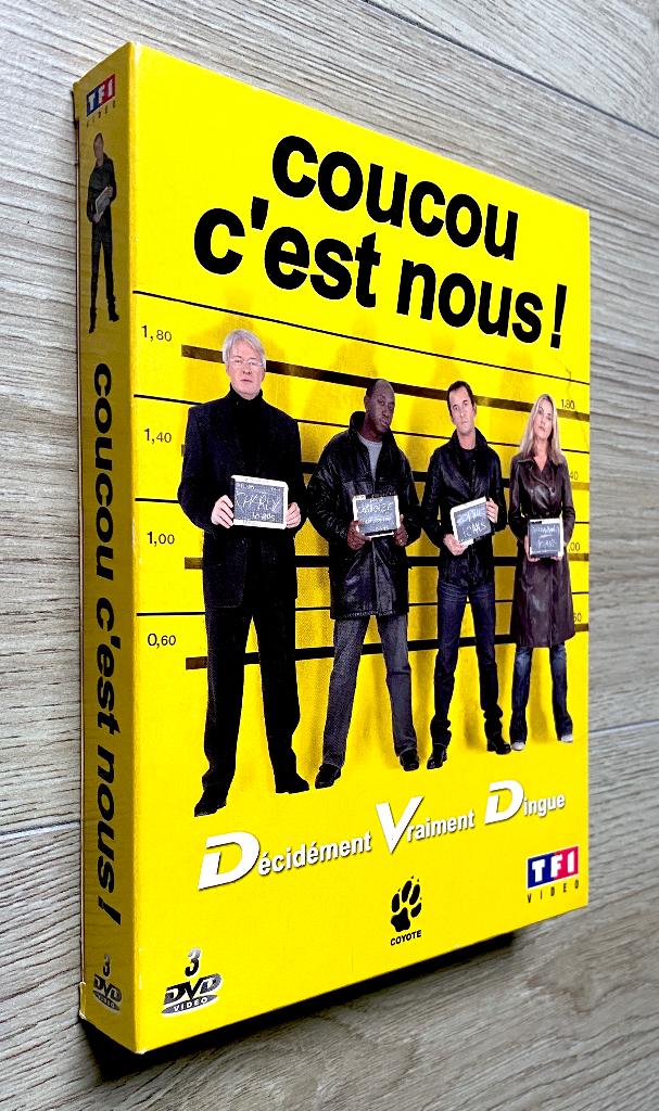 COUCOU C'EST NOUS! (Cult) // Box 3 DVD // Staat Als Nieuw, Alle leeftijden, Ophalen of Verzenden, Zo goed als nieuw, Boxset