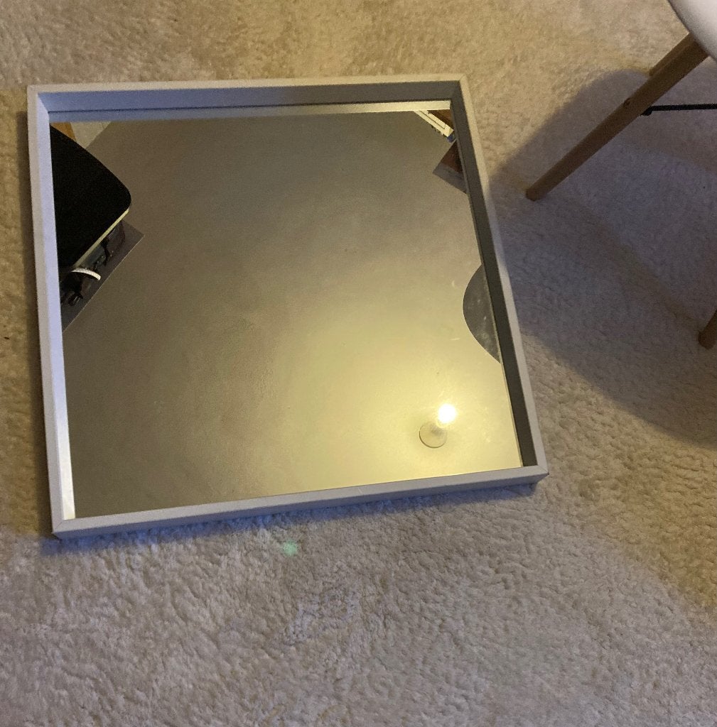 Miroir Ikea NISSEDAL, Moins de 100 cm, Enlèvement, 50 à 75 cm, Carré