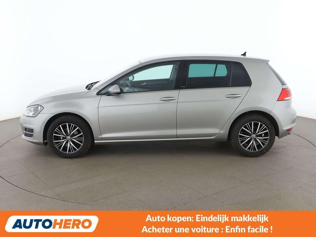 Volkswagen Golf 1.2 TSI Comfortline BlueMotion Tech, Auto's, Volkswagen, Gebruikt, Zwart, 5 deurs, Golf