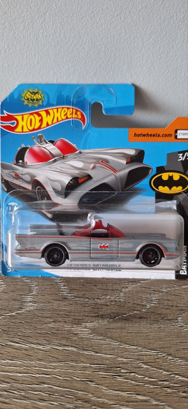 Hotwheels - Batmobile - Grijze versie, Hobby en Vrije tijd, Ophalen of Verzenden, Nieuw, Auto