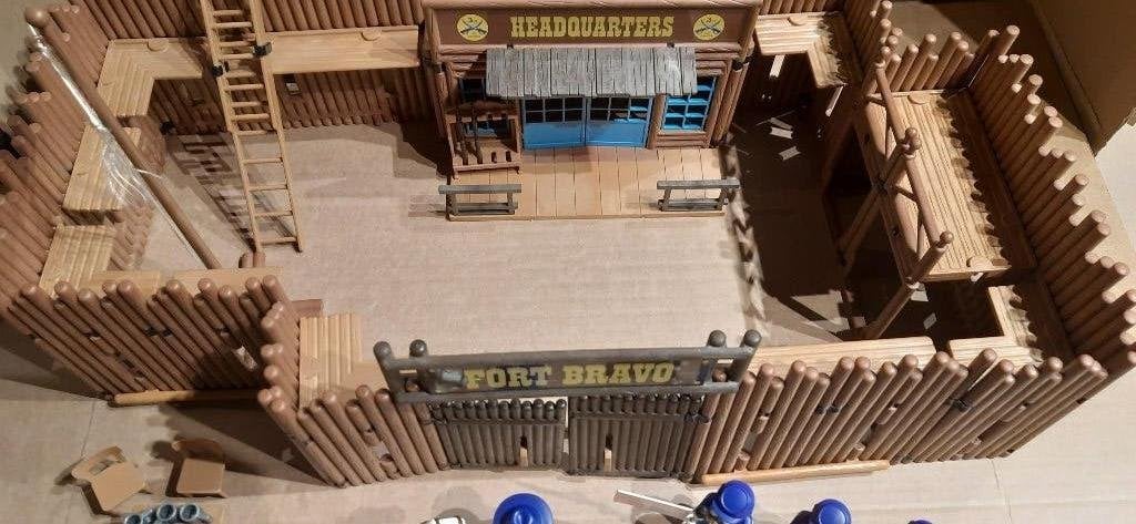 Vintage Playmobil 3773 - Fort Bravo, Kinderen en Baby's, Gebruikt, Gebouw, Complete set, Ophalen of Verzenden