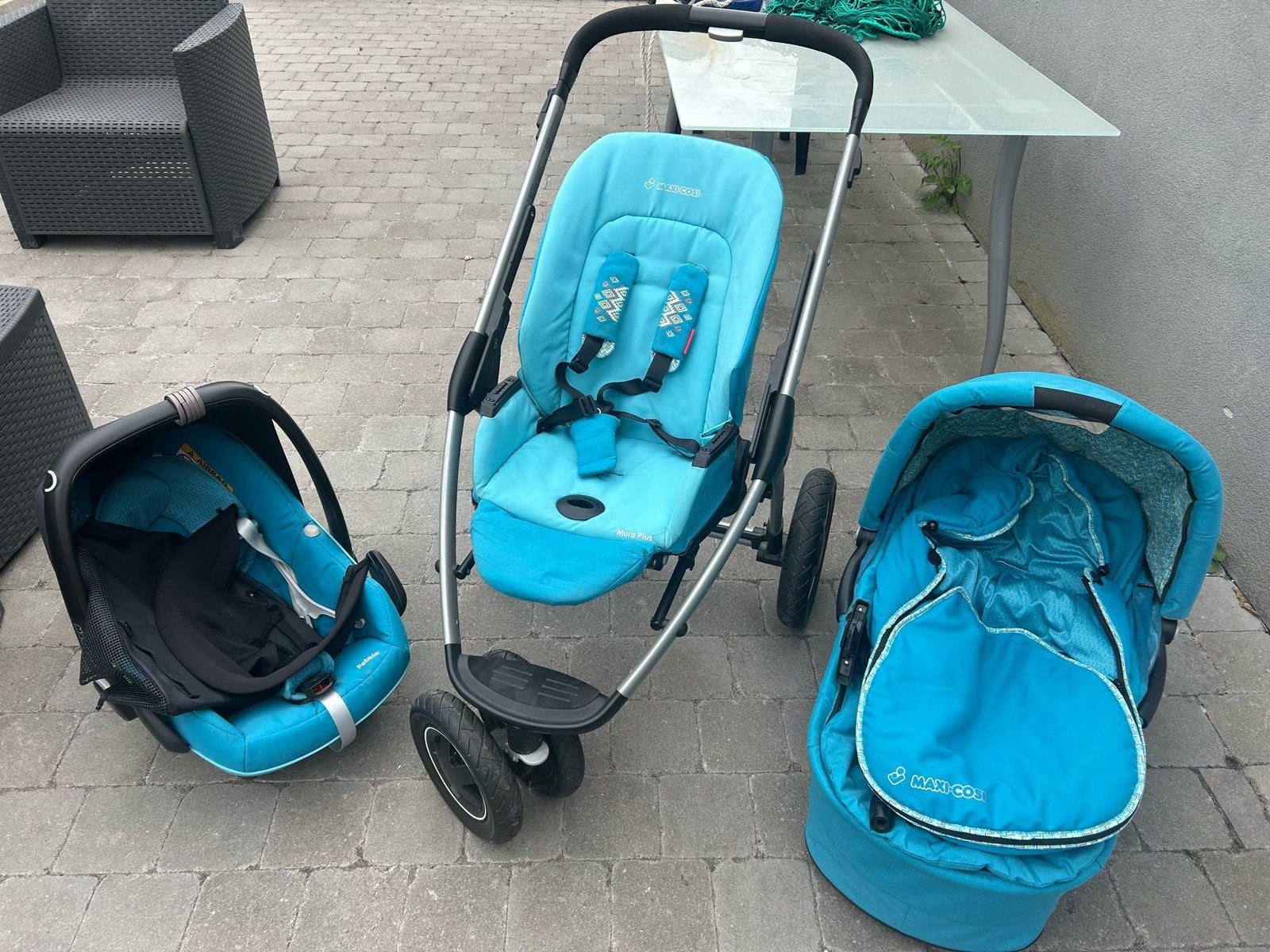 Poussette Mura, Enlèvement, Comme neuf, Poussette, Maxi-Cosi